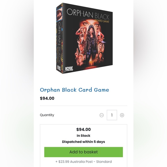 Orphan Black Card Game - Picture 2 of 5